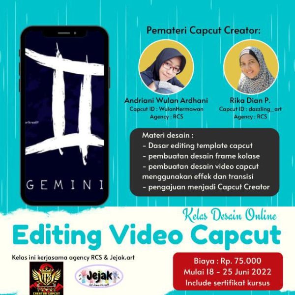 Kelas Editing Video Capcut